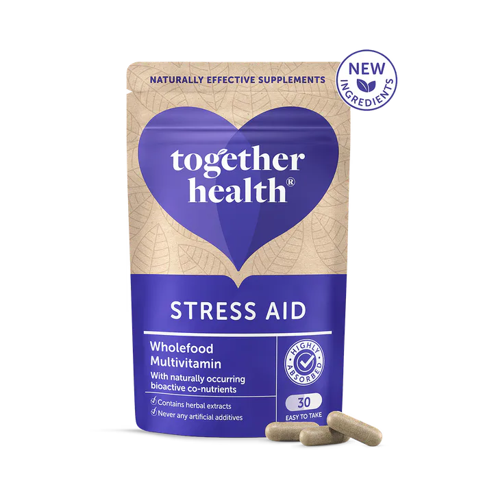 Together Health Stress Aid 30 x Capsules - Naturals