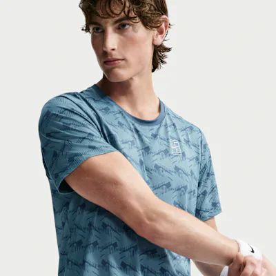 Nike NikeCourt Advantage Men's Top - New Slate/New Slate/White in New Slate/New Slate/White – Nike men's and unisex