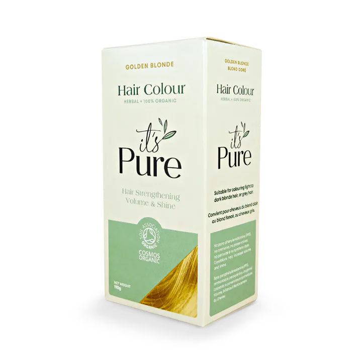 It's Pure Organic Henna Hair Colour Golden Blonde 110g