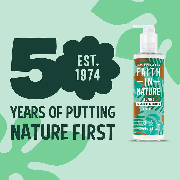 Faith in Nature Hand & Body Lotion Coconut 400ml detail 2