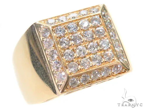 RINA - For Him FACTORY Byron Prong Diamond Ring 44428 in Rose Gold / 5 – Ring