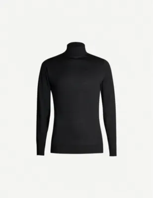 JOHN SMEDLEY Cherwell turtleneck wool jumper