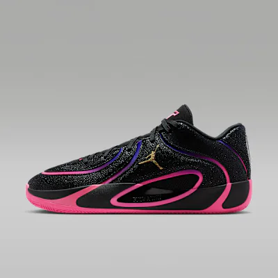 Jordan Tatum 4 'Smooth Soul Vol.2' Basketball Shoes - Black/Fierce Purple/Racer Blue/Hyper Pink