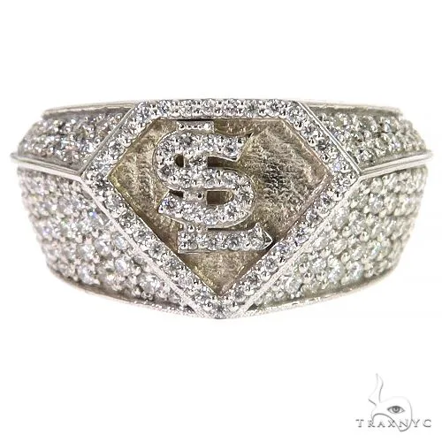 RINA - For Him CUSTOM SL Supermen Diamond Ring 68066 in Rose Gold / 5 – Ring