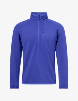 SALOMON Essential Half-Zip Woven Top in CLEMATIS BLUE – Mens | Tops & t-shirts | Sweatshirts