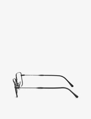 RAY-BAN RX3746V Rectangular-Frame Metal Optical Glasses detail 3