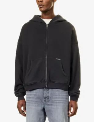 NAHMIAS Logo-Print Cotton Hoody detail 3