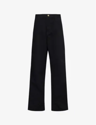 CARHARTT WIP Single Knee straight-leg relaxed-fit cotton trousers