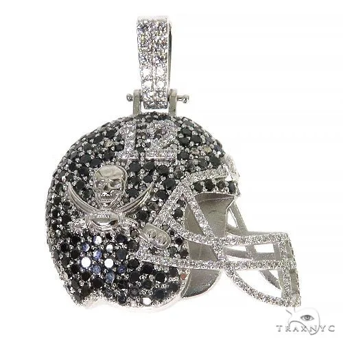 RINA - For Him CUSTOM Custom Made Buccaneers Helmet Diamond Pendant 68019 – Pendant