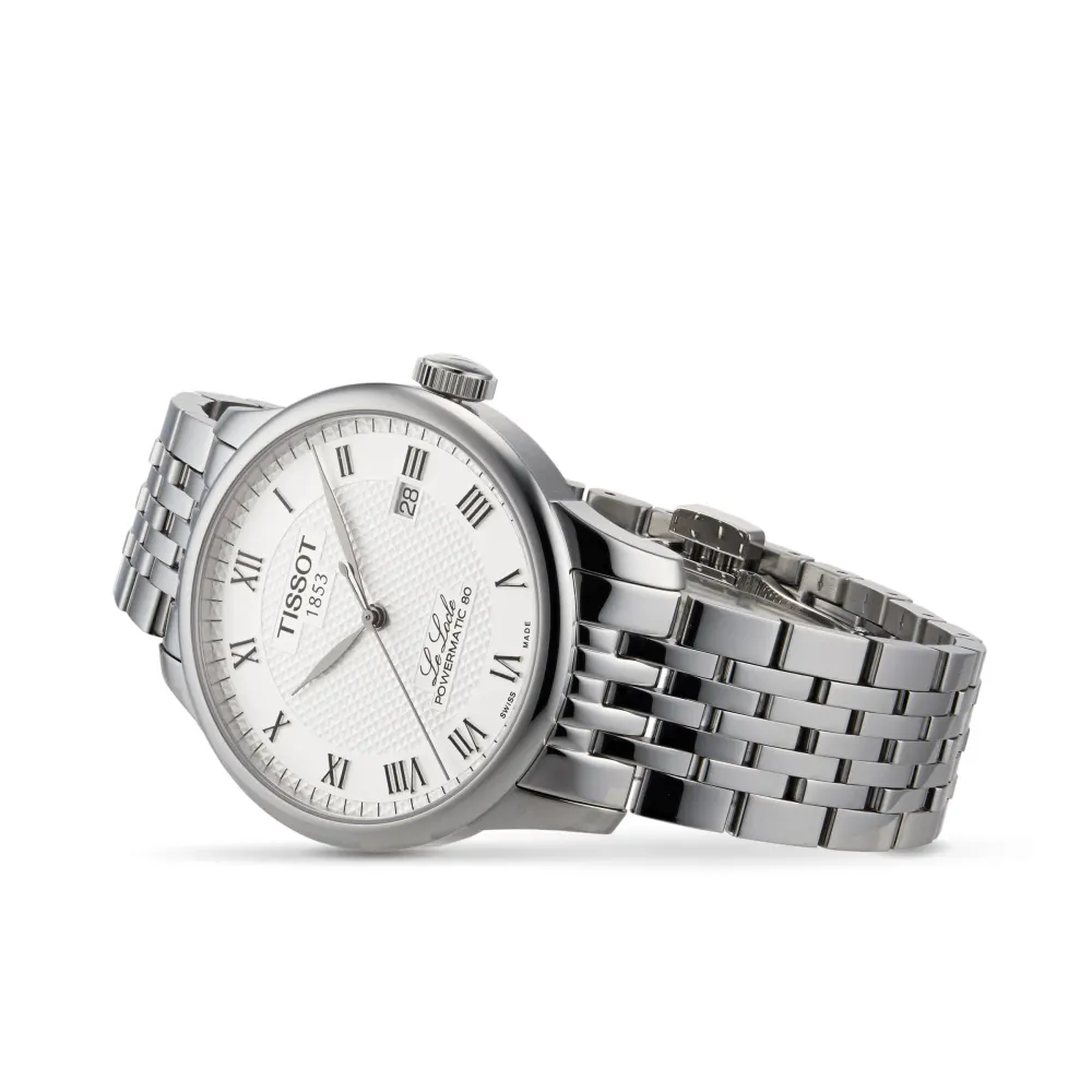 Tissot Le Locle 40mm Mens Watch Silver in Silver, additional product view 2