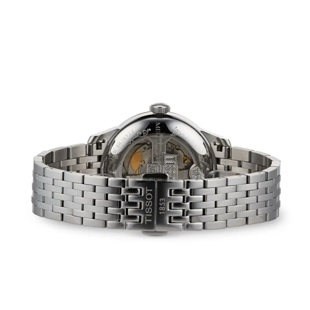 Tissot Le Locle 40mm Mens Watch Silver in Silver, additional product view 3