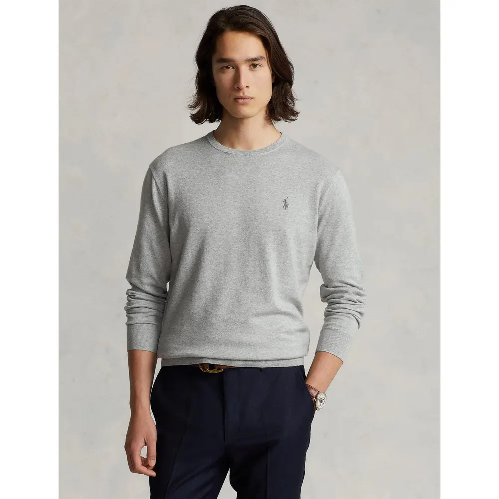 Polo Ralph Lauren Pima Crew Neck Sweatshirt detail 3
