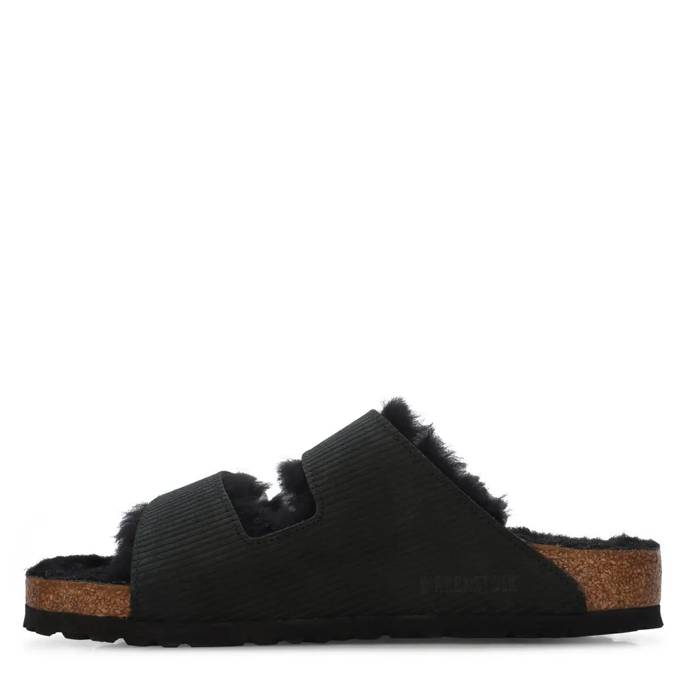 Birkenstock Bstk Arizona Teddy S Sn64 in Black, additional product view 2