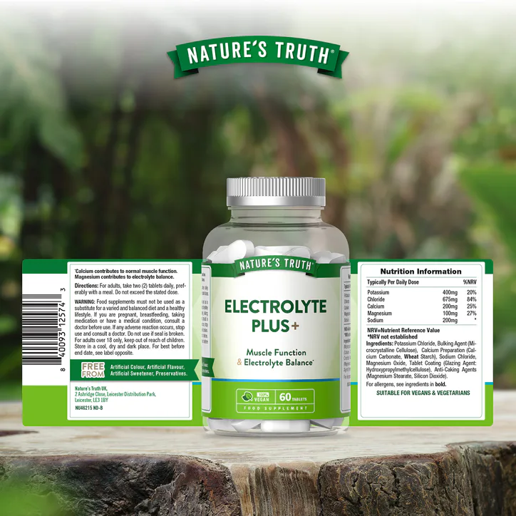 Nature's Truth Natures Truth Electrolyte Plus+ - 60 Tablets 60Tablets detail 2