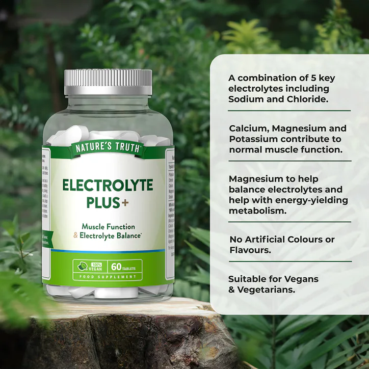 Nature's Truth Natures Truth Electrolyte Plus+ - 60 Tablets 60Tablets detail 3