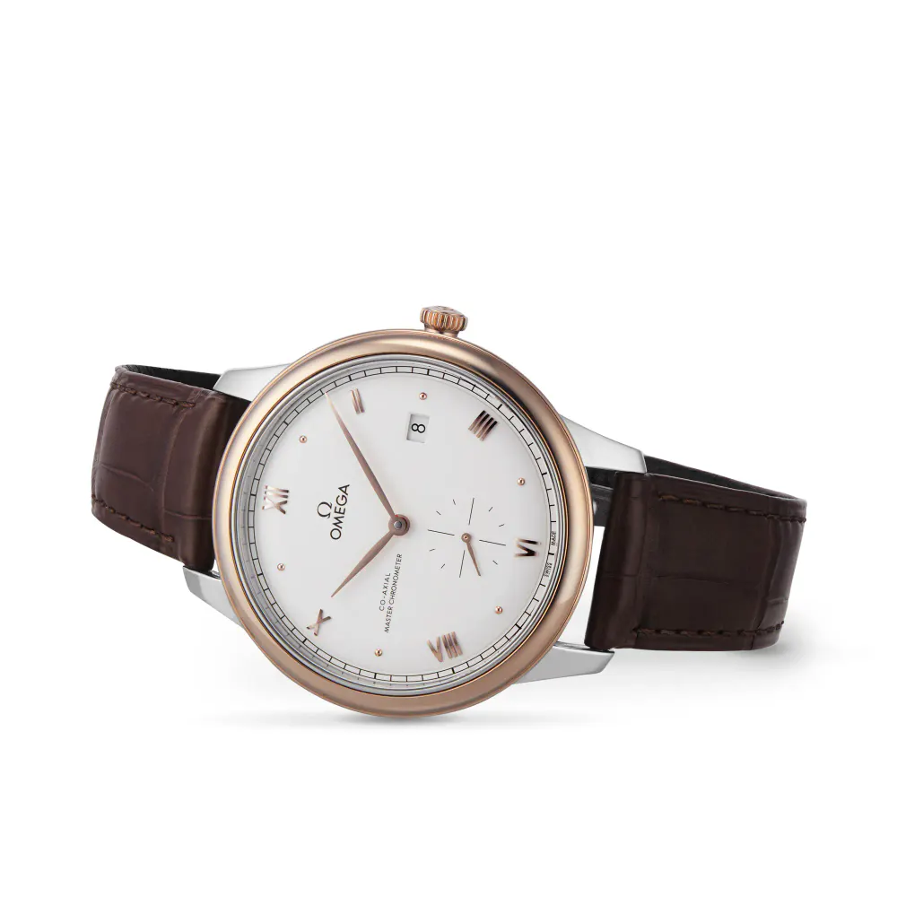 Omega De Ville Prestige Co-Axial Master Chronometer Small Seconds 41mm Mens Watch Silver detail 3