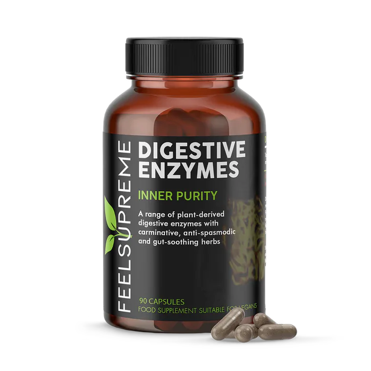Feel Supreme Digestive Enzymes for Optimal Digestion 90 Caps
