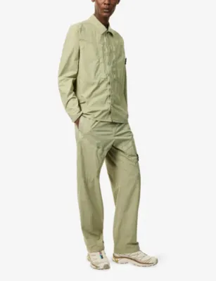 STONE ISLAND Tela Paracadute Stretch-Cotton Overshirt detail 2
