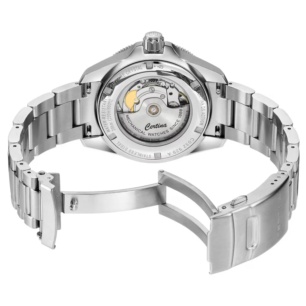 Certina DS Action GMT Powermatic 80, Blue Dial in Blue, additional product view 3