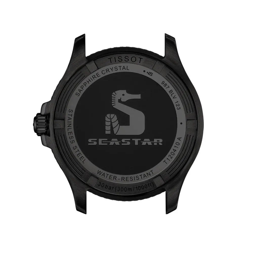 Tissot Seastar 1000 Quartz 40mm Mens Watch Red detail 3