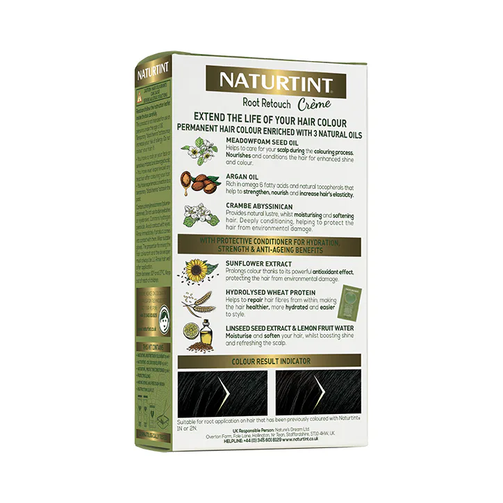 Naturtint Root Retouch Crème - Black Shades 45ml detail 3