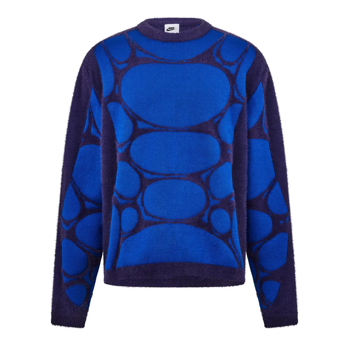 For Him Nike Men's Jelly Cage Crew Neck Jumper in Drk Raisin/Blu – Clothing