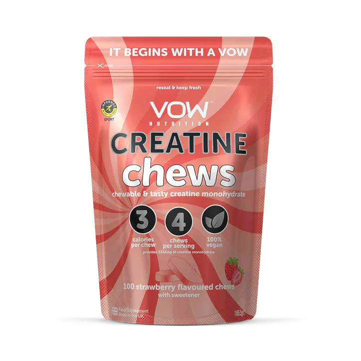 Vow Nutrition Creatine Chews Strawberry 100 Chews