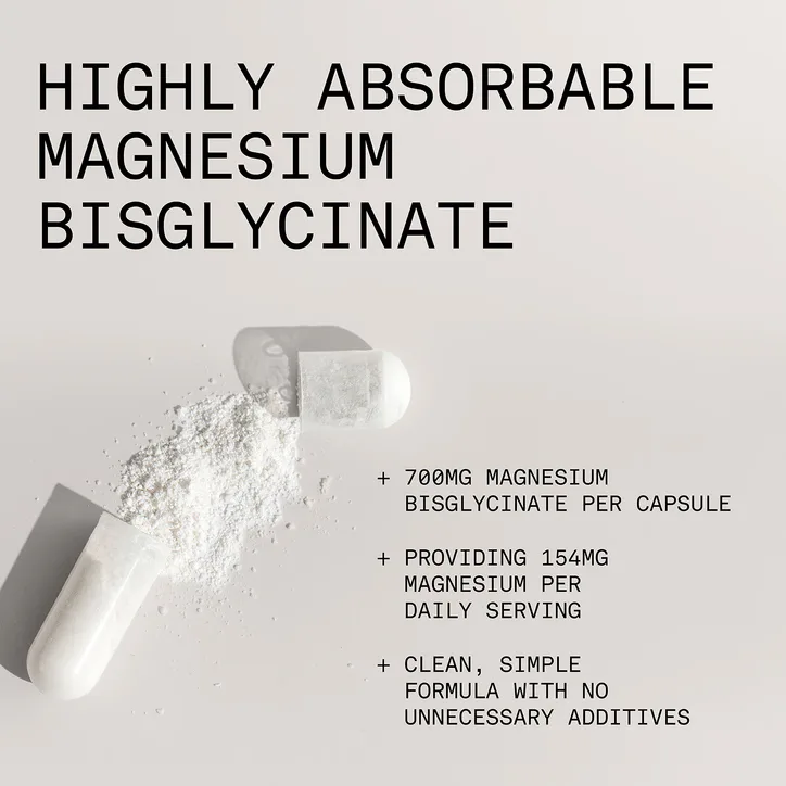 Zenutra Magnesium Bisglycinate - 90 caps, additional product view 3