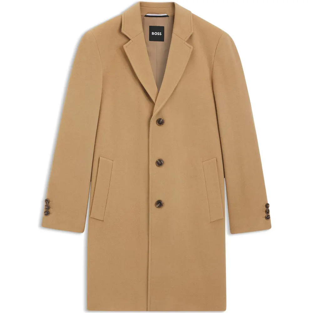 Boss Mens Hyde Overcoat