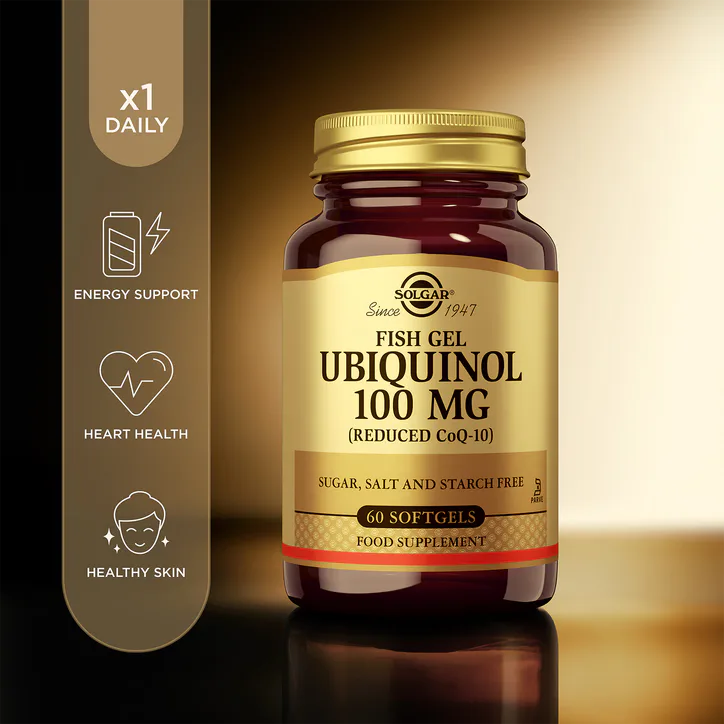 Solgar Ubiquinol 100mg 50 Softgels, additional product view 2