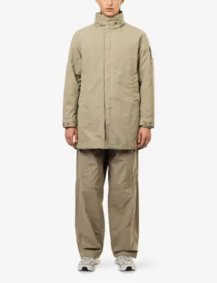 CP COMPANY Hooded Fishtail Twill Parka Jacket detail 3