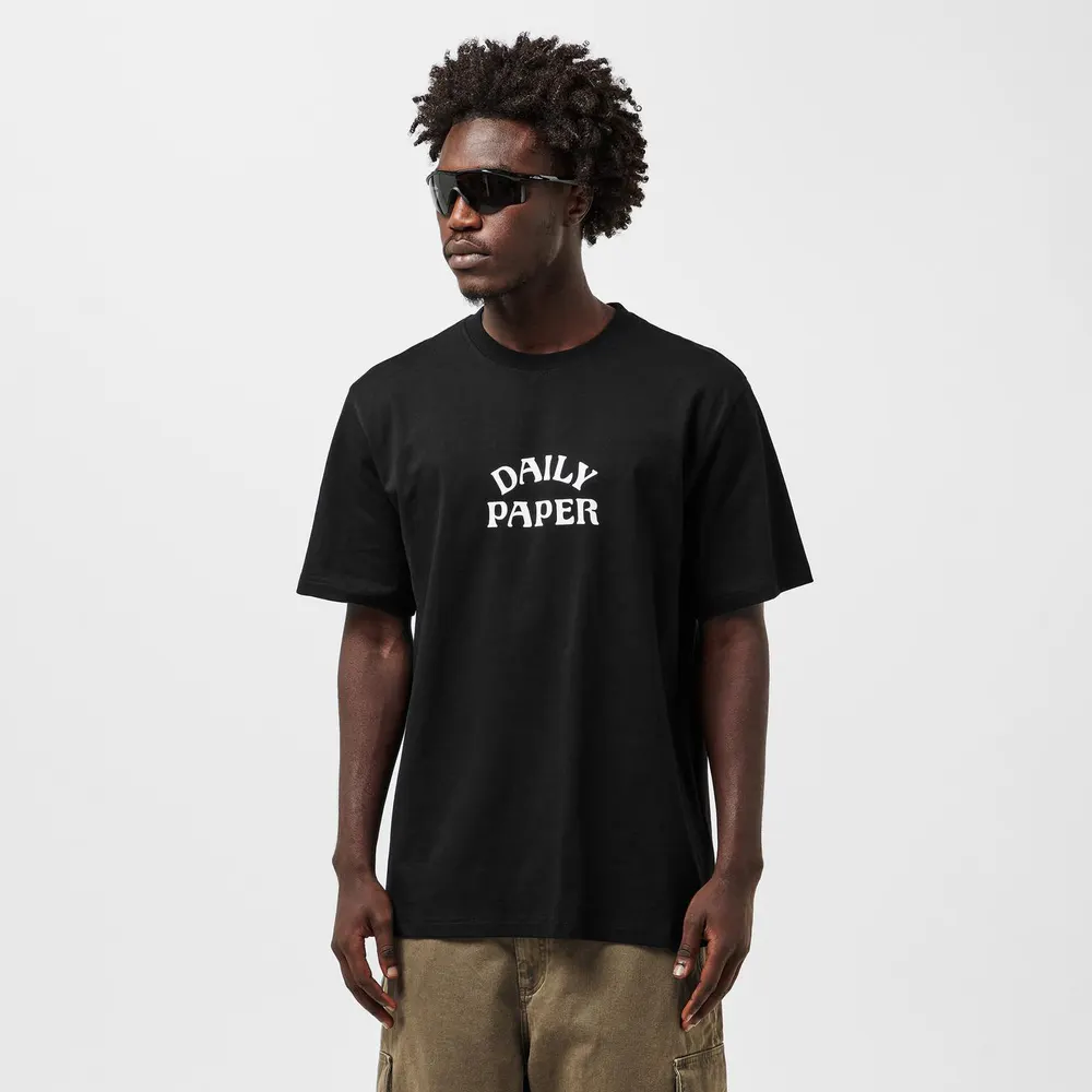 Daily Paper Men's T-Shirt in Black, additional product view 3