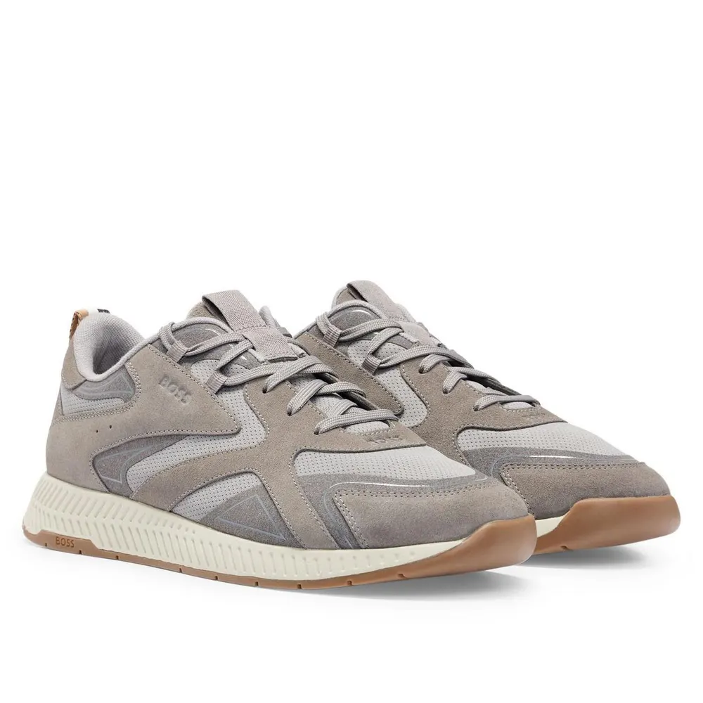 Boss Boss Titanium Runn Sdly 10214574 01 Low-Top Trainers Mens detail 2