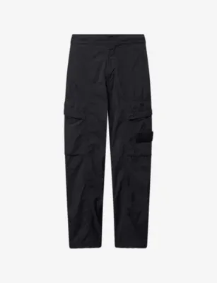 STONE ISLAND Ghost-Badge Nylon Cargo Trousers