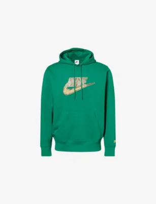 For Him Logo-Print Cotton-Jersey Hoody