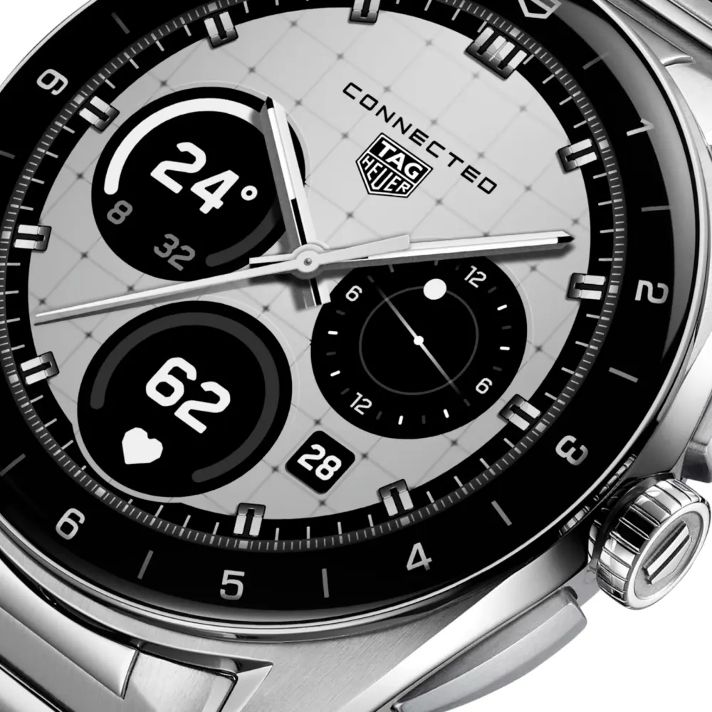TAG Heuer Connected Calibre E5 40mm Unisex Watch Steel Strap detail 2