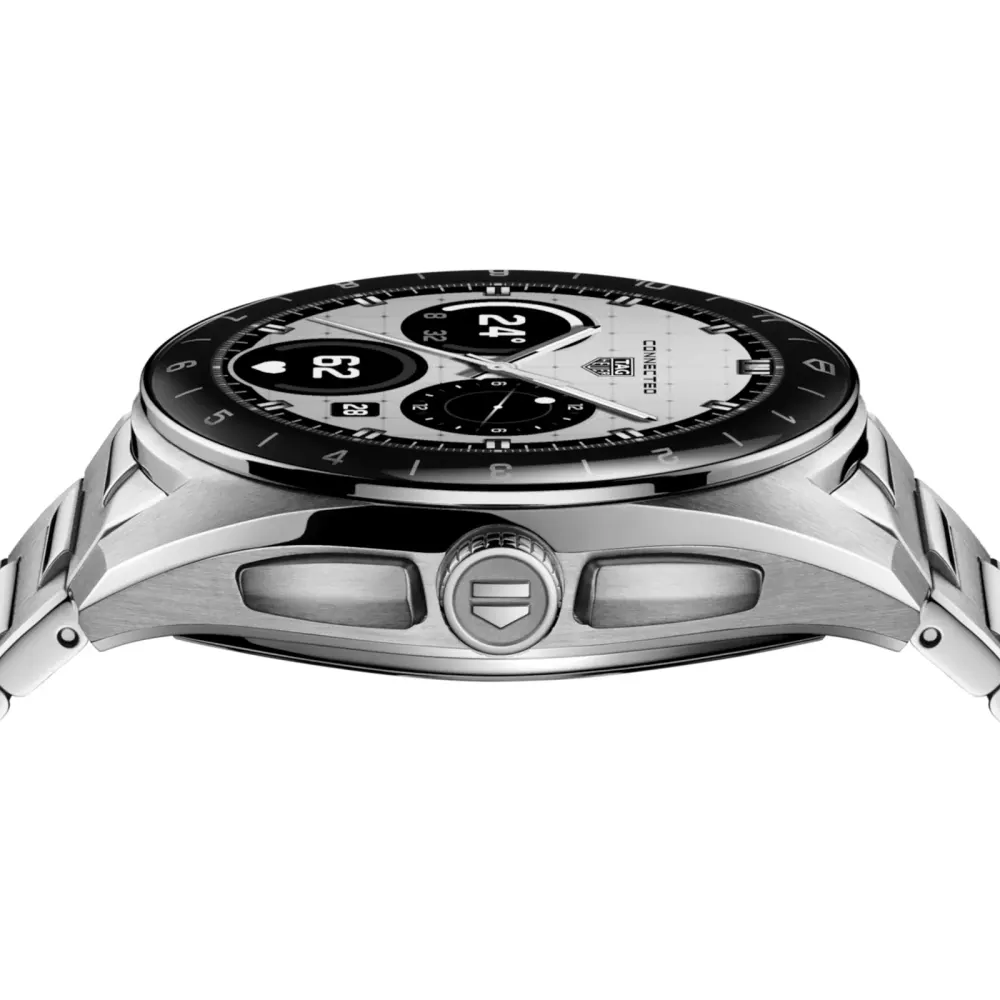 TAG Heuer Connected Calibre E5 40mm Unisex Watch Steel Strap detail 3