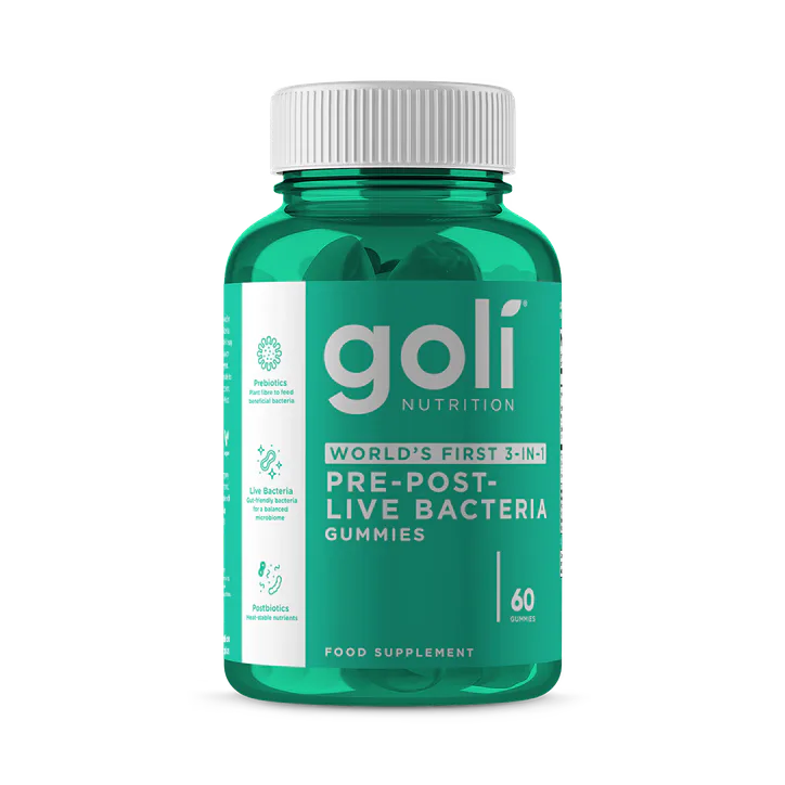 Goli Pre+Post+Live Bacteria Gummies 60