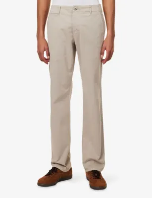 PAIGE Vincent Straight Stretch-Cotton Chino Trousers detail 3