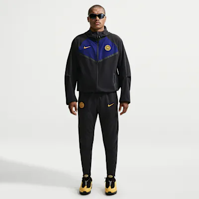 Nike Inter Milan City Side Men's Nike Sportswear Football Pants - Black/University Gold