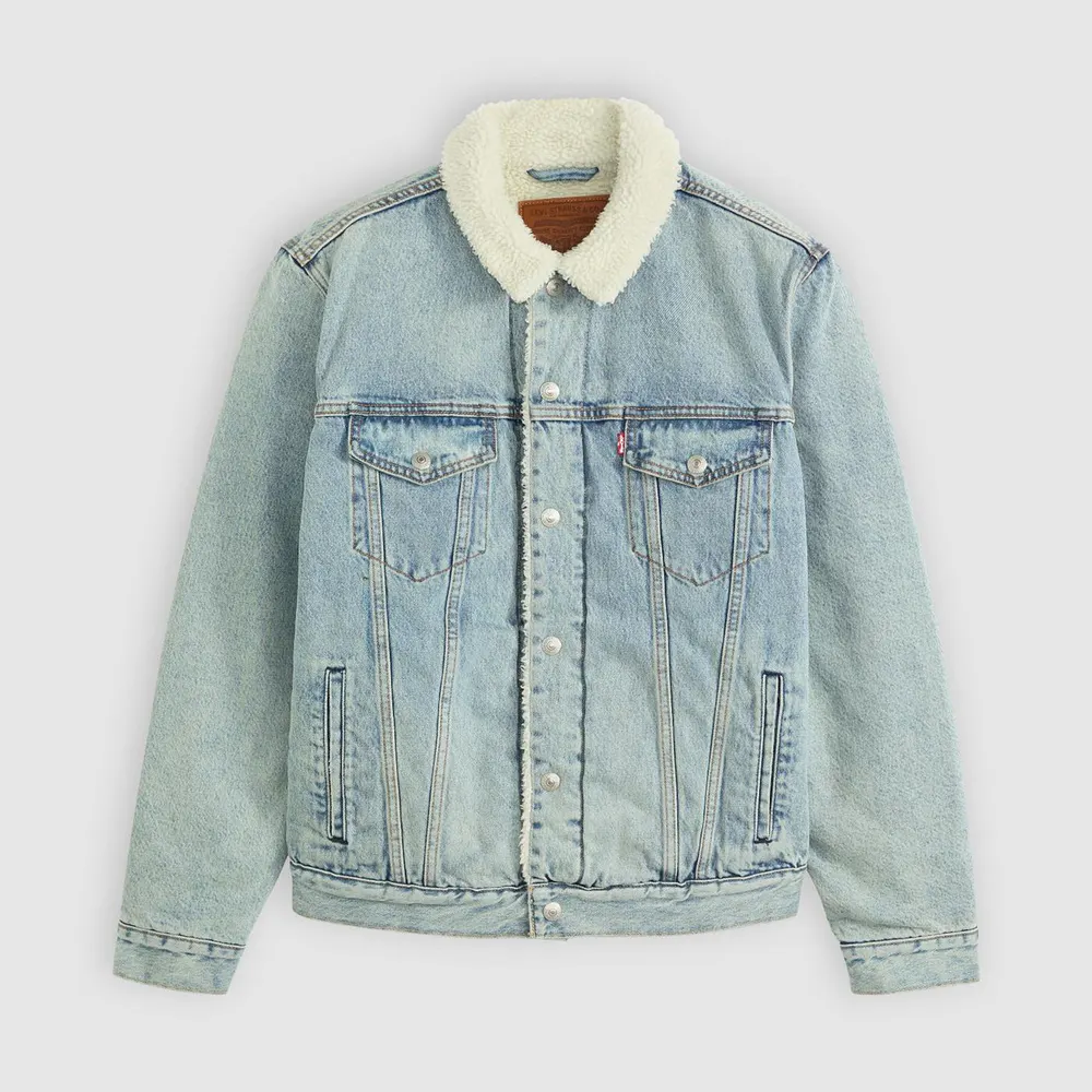 Levis Men's Type 3 Sherpa Denim Jacket