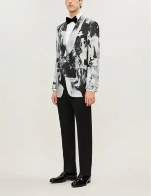 TOM FORD Slim-fit cotton evening shirt - 15.75 detail 3