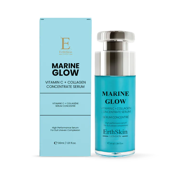 Erth Skin London Marine Glow Vitamin C + Collagen Concentrate Serum 30ml