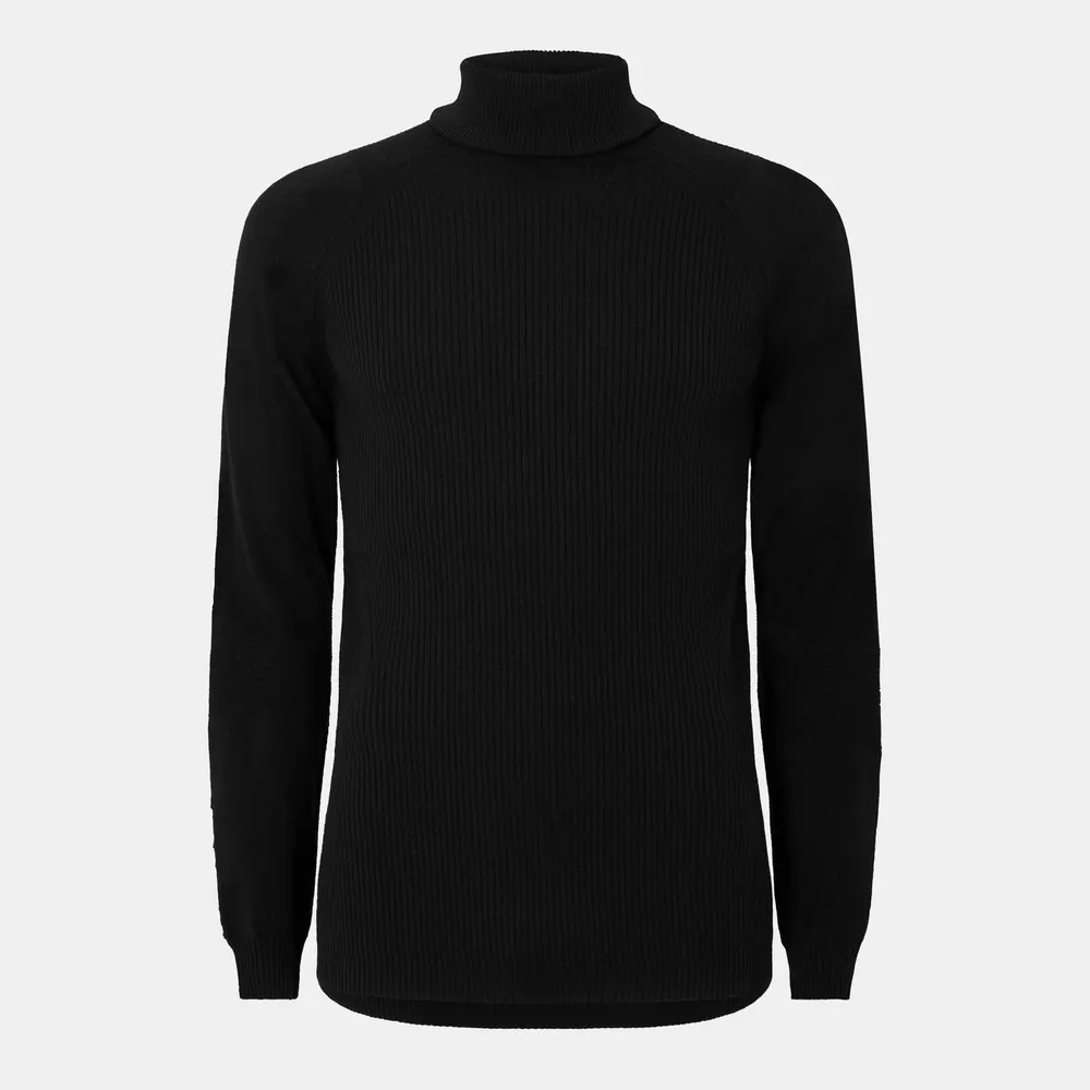 Moncler Grenoble Men's Grenoble Multi-Gauge Knit Tailored Fit Knitted Top