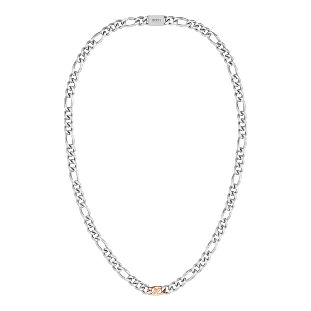 BOSS Gents BOSS Rian Stainless Steel Necklace detail 3