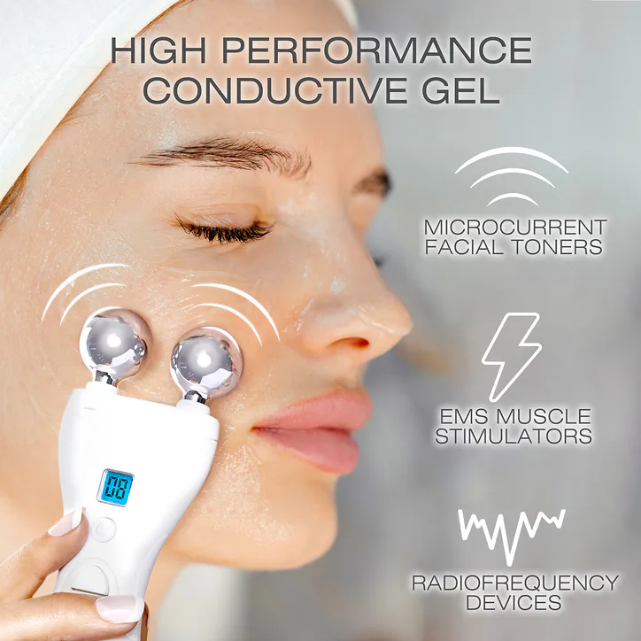 Rio EMS, TENS, Electrolytic and Micro-Current Toning Conductive Gel - 4 x 85ml Tubes detail 3