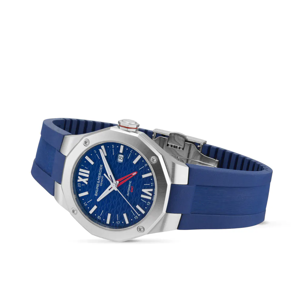 Baume & Mercier Riviera 42mm Mens Watch Blue in Blue, additional product view 2