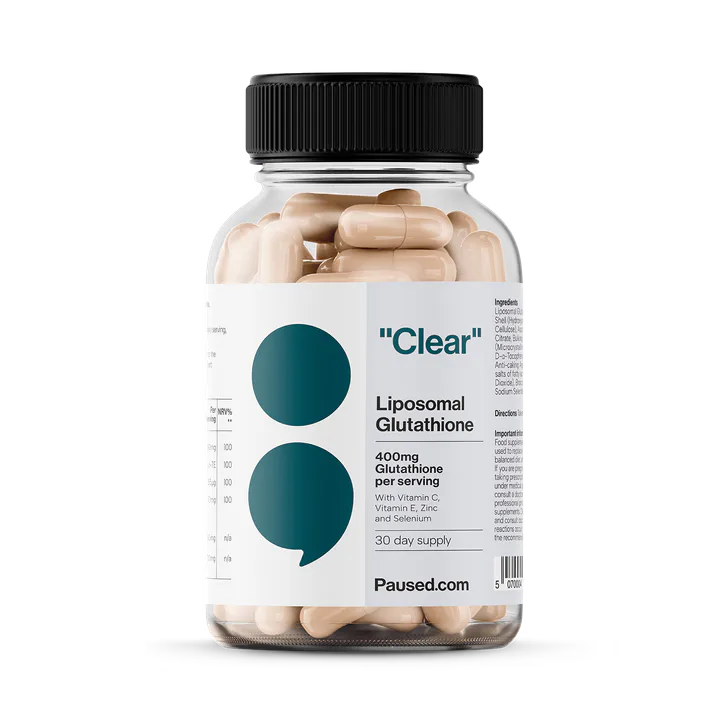 Paused Liposomal Glutathione Complex 400 mg 60 Capsules