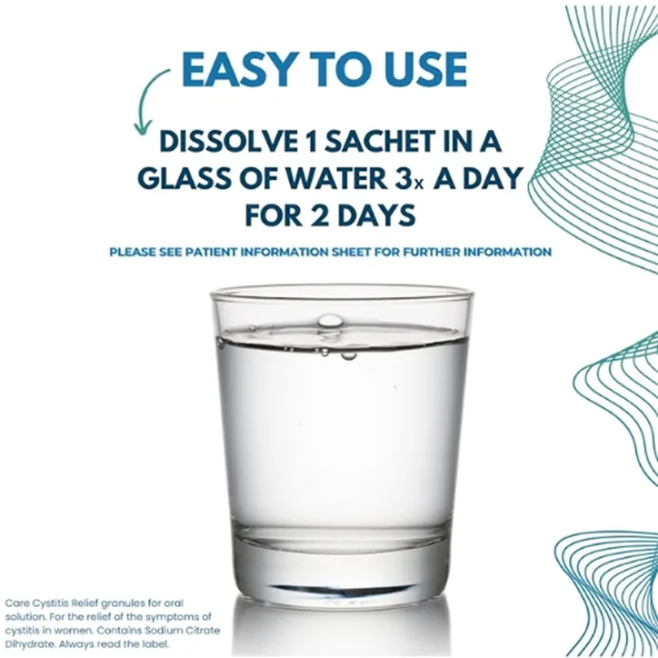 Care Cystitis Relief 4g Granules for Oral Solution detail 2