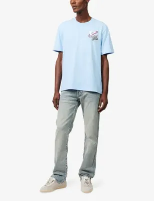TRUE RELIGION Graphic-Print Logo Cotton T-Shirt in Bellvue, additional product view 2